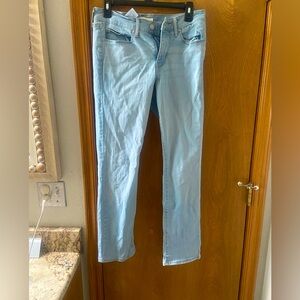 Levi’s straight jeans, size 4